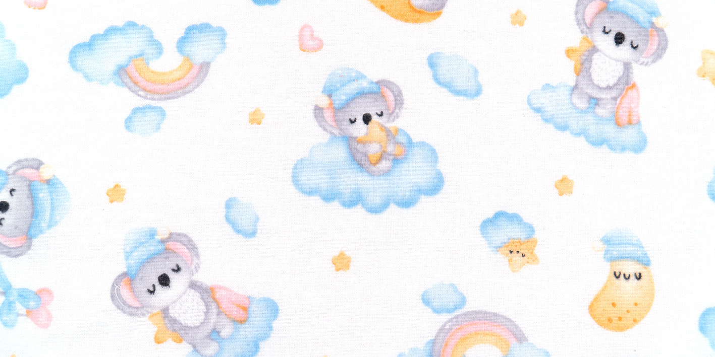 Pielucha flanelowa chmurki